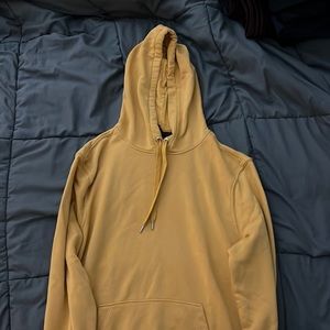 Yellow hoodie h&m used